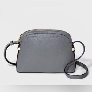 A New Day Crossbody Purse Shoulder Bag Gray Purse